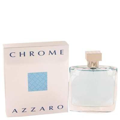 Azzaro Chrome By  Eau De Toilette Spray 3.4 oz