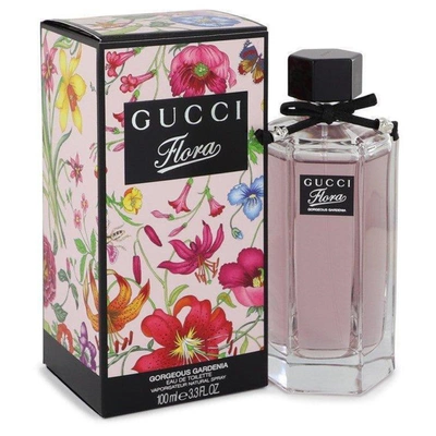 Gucci Flora Gorgeous Gardenia By  Eau De Toilette Spray 3.3 oz