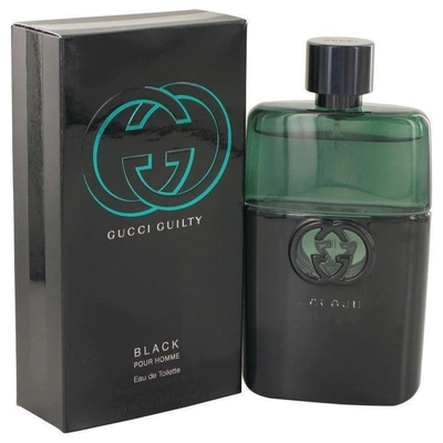 Gucci Guilty Black By  Eau De Toilette Spray 3 oz