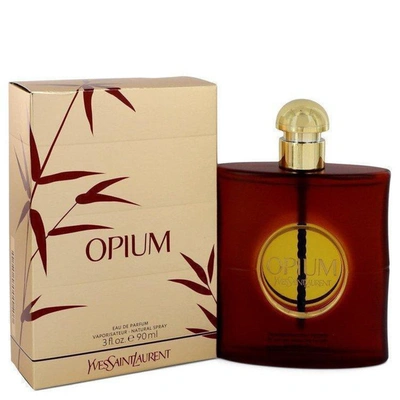 Saint Laurent Opium By Yves  Eau De Parfum Spray (new Packaging) 3 oz