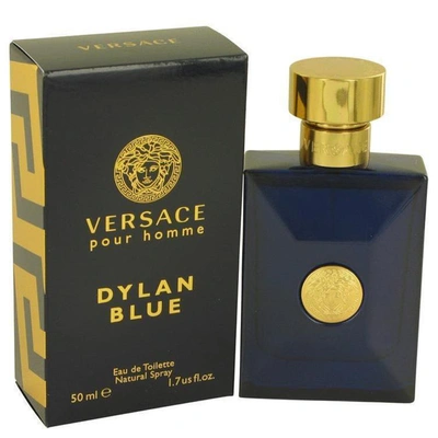 Versace Pour Homme Dylan Blue By  Eau De Toilette Spray 1.7 oz