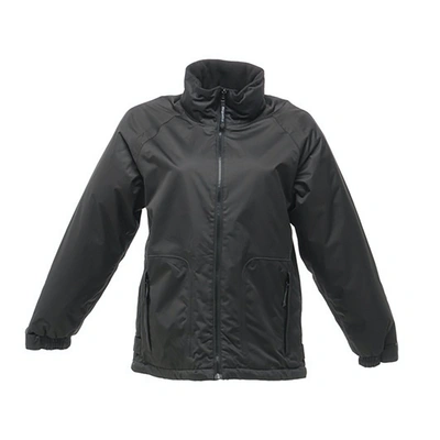 Regatta Womens/ladies Waterproof Zip Up Jacket In Black