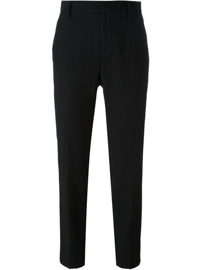 N°21 Nº21 Straight Leg Tailored Trousers - 黑色 In Black