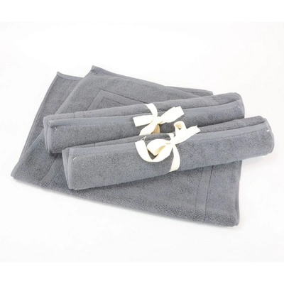 A&r Towels Bath Mat (anthracite Gray) (one Size) In Grey