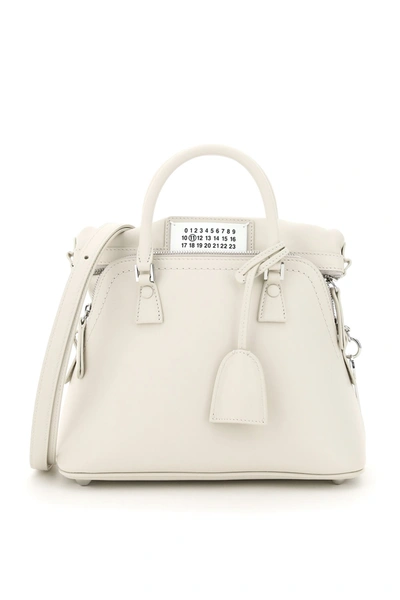 Maison Margiela 5ac Mini Tote Bag In White