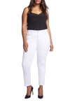 Curves 360 By Nydj Slim Ankle Jeans In Optic White