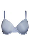 Wacoal Lace Impression Underwire Contour Bra In Eventide