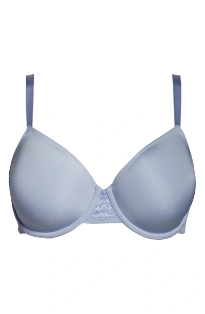 Wacoal Lace Impression Underwire Contour Bra In Eventide