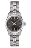 Tissot Pr 100 Lady Small Bracelet Watch In Silver/ Grey/ Silver