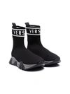 VERSACE SOCK-STYLE LOGO trainers