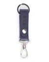 Royce New York Contemporary Valet Key Chain In Navy