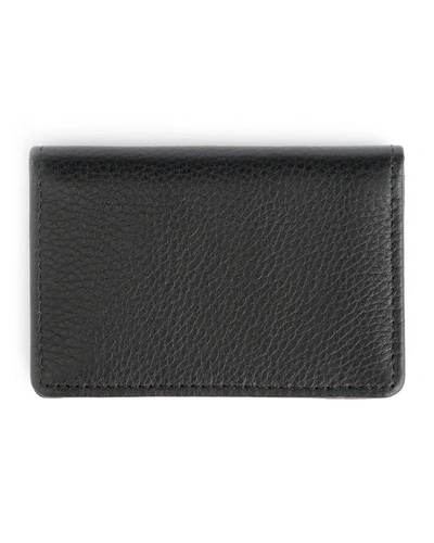 Royce New York Executive Card Holder In Black