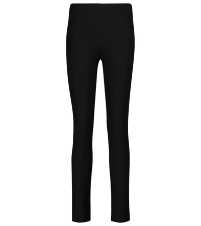 Joseph High-rise Stretch-gabardine Leggings In Black