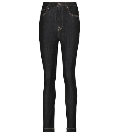 Dolce & Gabbana High-rise Skinny Jeans In Blue