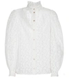 GUCCI LACE BLOUSE,P00584156