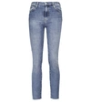 AG ISABELLE HIGH-RISE STRAIGHT JEANS,P00593366