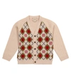 GUCCI BABY GG WOOL CARDIGAN,P00584381