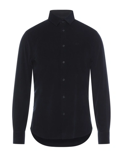 Armani Exchange Shirts In Blue