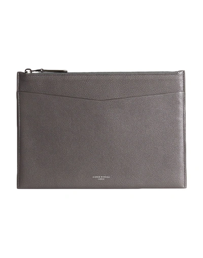 Dunhill Pouches In Grey