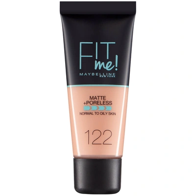 Maybelline Fit Me! Matte And Poreless Foundation 30ml (various Shades) In 23 122 Creamy Beige