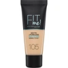 Maybelline Fit Me! Matte And Poreless Foundation 30ml (various Shades) In 30 105 Natural Ivory