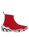 Redv Red(v) Woman Sneakers Red Size 4 Textile Fibers