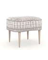Caracole Multiple Choice Ottoman In Gray