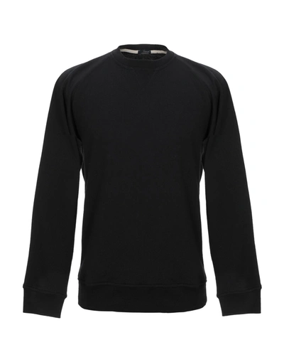 People (+)  Man Sweatshirt Black Size M Cotton