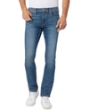 Paige Federal Slim Straight Jeans In Cartwright In Fox