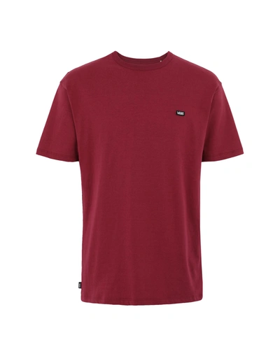 Vans T-shirts In Maroon