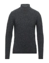 Roberto Collina Turtlenecks In Steel Grey