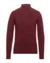 Roberto Collina Turtlenecks In Maroon