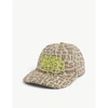Palm Angels Mens Multi X Missoni Brand-pattern Cotton-blend Cap In Multi