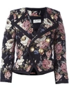 SAINT LAURENT floral jacquard jacket,439855Y010N11603012