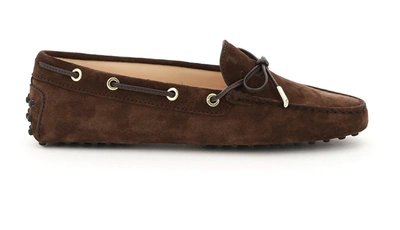 Tod's Gommino Driving Moccasins In Brown