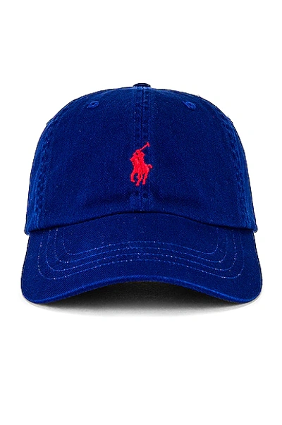 Polo Ralph Lauren Classic Chino Cap In Heritage Royal