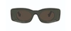 Loewe Two-tone Acetate Inset Oval Sunglasses In Brown