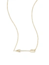 Saks Fifth Avenue Women's 14k Yellow Gold Arrow Pendant Necklace