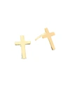 Saks Fifth Avenue Women's 14k Yellow Gold Cross Earrings