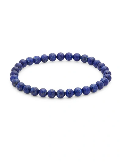 Effy Men's Men's Lazuli Lapis Beaded Bracelet In Blue