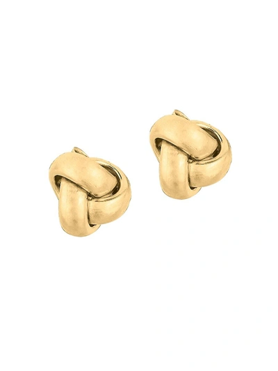 Saks Fifth Avenue Women's 14k Yellow Gold Love Knot Stud Earrings