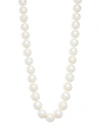 MASAKO WOMEN'S 14K YELLOW GOLD & 11-12MM WHITE ROUND CULTURED PEARL NECKLACE,0400096593944