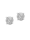 Effy Women's 14k White Gold & 0.50 Tcw Diamond Round Stud Earrings In White Gold