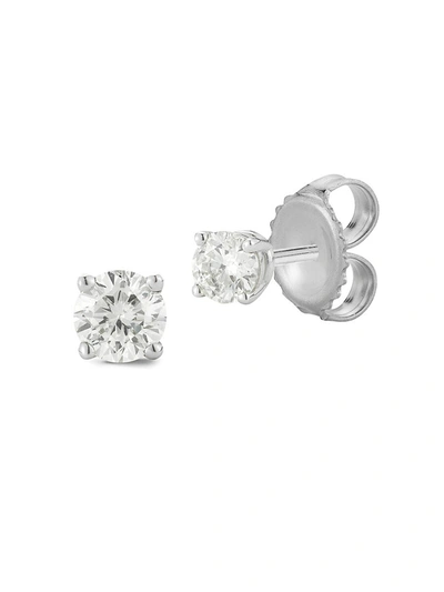 Nephora Women's 14k White Gold & 0.25 Tcw Diamond Stud Earrings