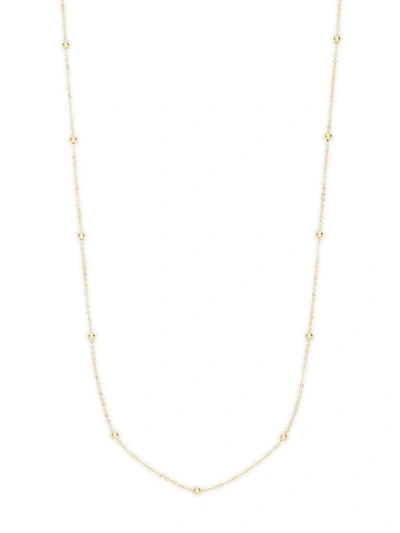 Saks Fifth Avenue Women's 14k Yellow Gold Station Necklace