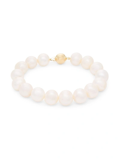 Effy Women's 14k Yellow Gold & 10mm Freshwater Pearl Bracelet