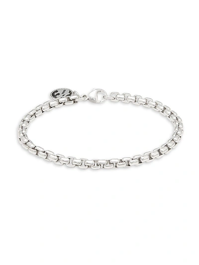 Effy Men's Sterling Silver Round Box Chain Bracelet