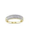 SONATINA WOMEN'S 14K YELLOW GOLD & DIAMOND RING,0400010854901
