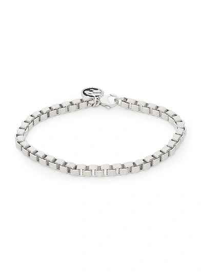Effy Men's Sterling Silver Dot-pattern Venetian Chain Bracelet
