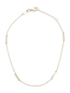 SAKS FIFTH AVENUE WOMEN'S 14K YELLOW GOLD BAR ANKLET,0400011492228
